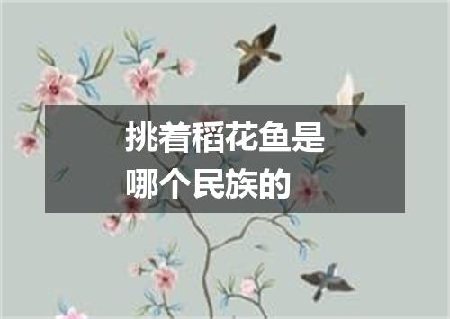 挑着稻花鱼是哪个民族的