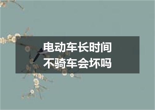 电动车长时间不骑车会坏吗