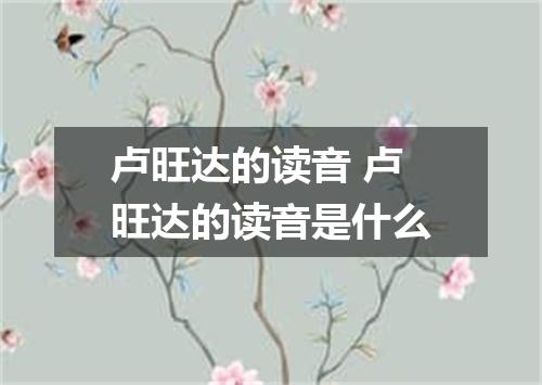 卢旺达的读音 卢旺达的读音是什么