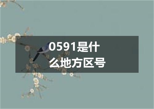 0591是什么地方区号