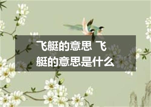 飞艇的意思 飞艇的意思是什么