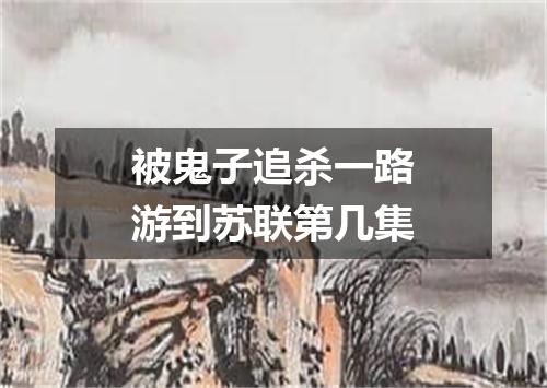 被鬼子追杀一路游到苏联第几集