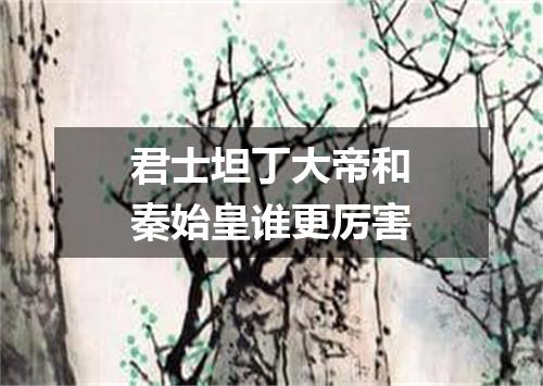 君士坦丁大帝和秦始皇谁更厉害