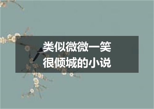 类似微微一笑很倾城的小说