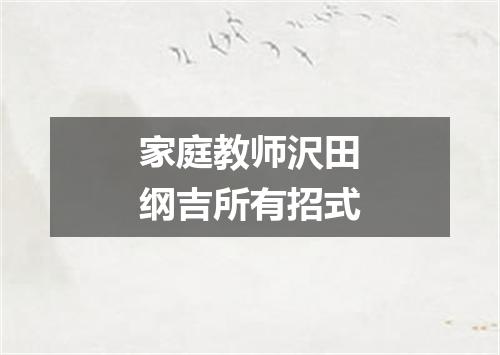 家庭教师沢田纲吉所有招式