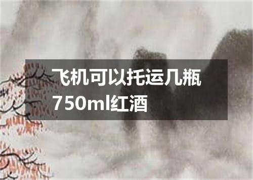 飞机可以托运几瓶750ml红酒