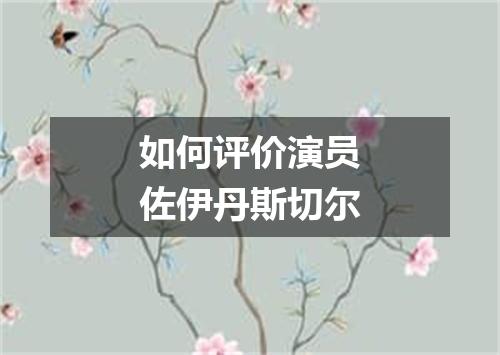 如何评价演员佐伊丹斯切尔
