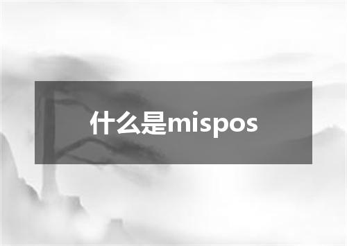 什么是mispos