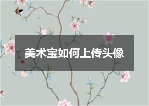美术宝如何上传头像