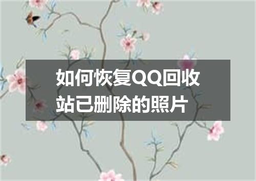如何恢复QQ回收站已删除的照片