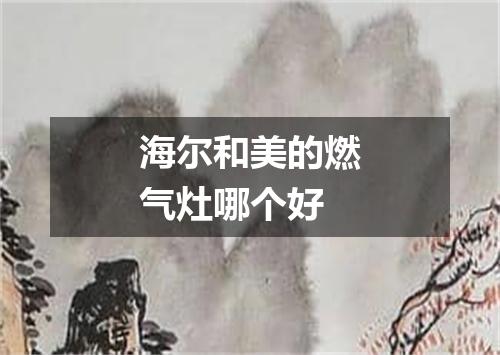 海尔和美的燃气灶哪个好