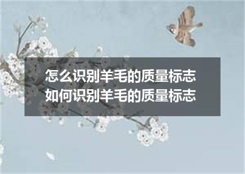 怎么识别羊毛的质量标志 如何识别羊毛的质量标志