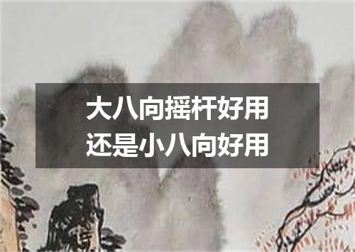 大八向摇杆好用还是小八向好用