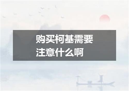 购买柯基需要注意什么啊