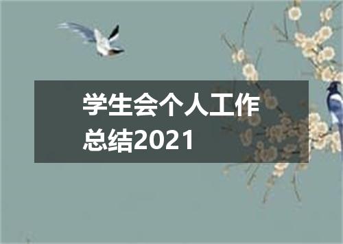 学生会个人工作总结2021