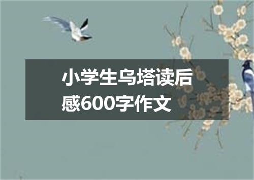 小学生乌塔读后感600字作文