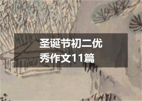 圣诞节初二优秀作文11篇