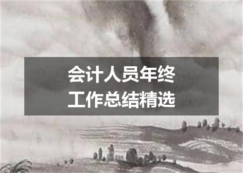 会计人员年终工作总结精选