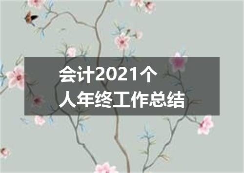 会计2021个人年终工作总结