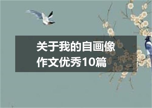 关于我的自画像作文优秀10篇