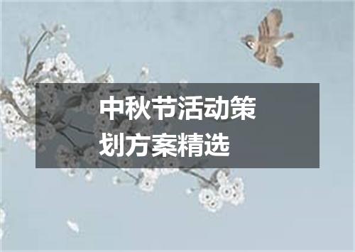 中秋节活动策划方案精选