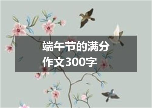 端午节的满分作文300字