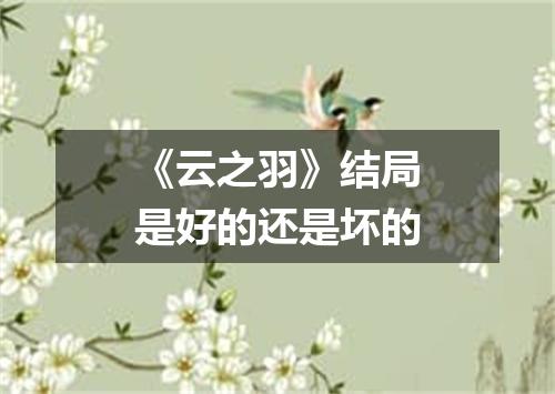 《云之羽》结局是好的还是坏的