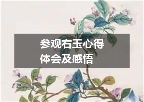 参观右玉心得体会及感悟