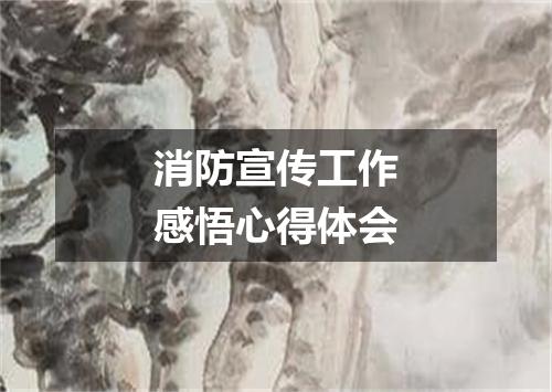 消防宣传工作感悟心得体会