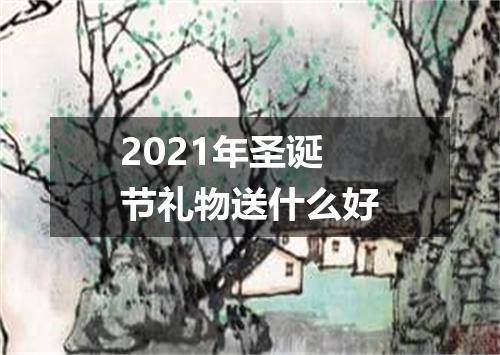 2021年圣诞节礼物送什么好