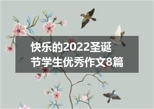 快乐的2022圣诞节学生优秀作文8篇