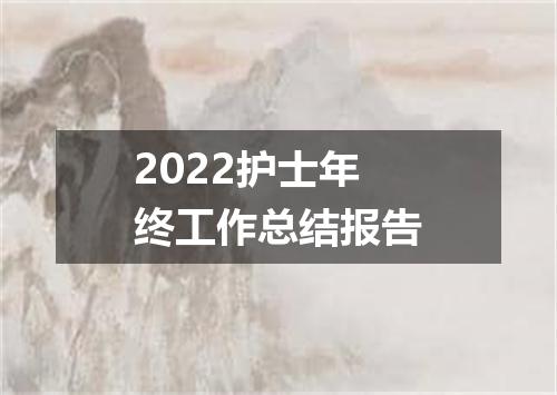 2022护士年终工作总结报告