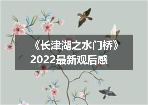 《长津湖之水门桥》2022最新观后感