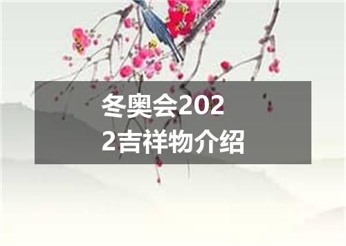 冬奥会2022吉祥物介绍