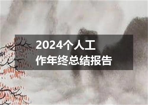 2024个人工作年终总结报告