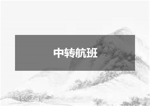 中转航班