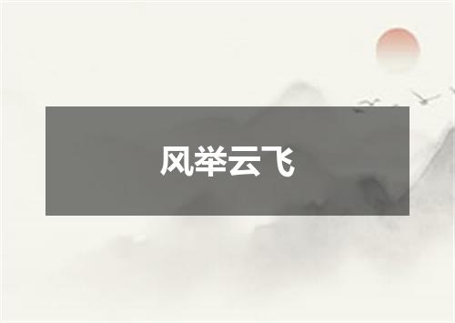 风举云飞