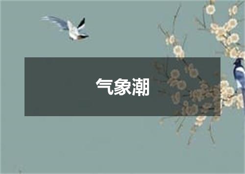 气象潮