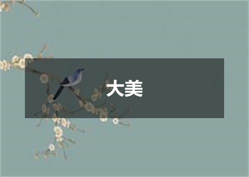 大美