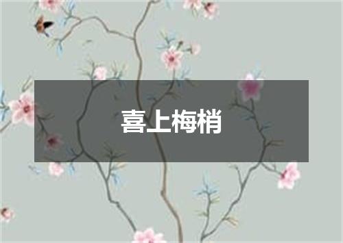 喜上梅梢