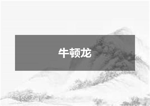 牛顿龙