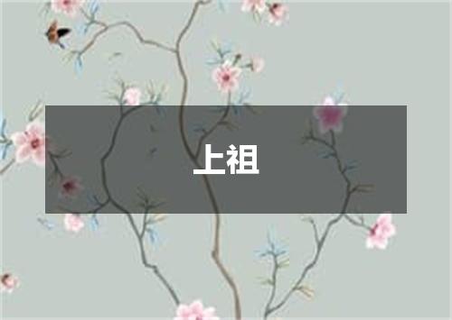 上祖