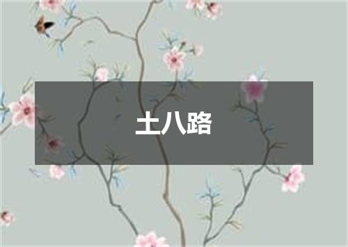 土八路