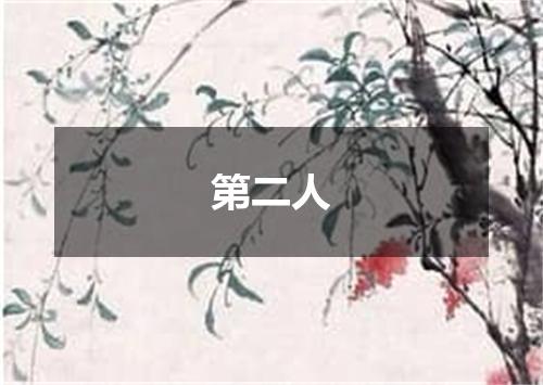 第二人