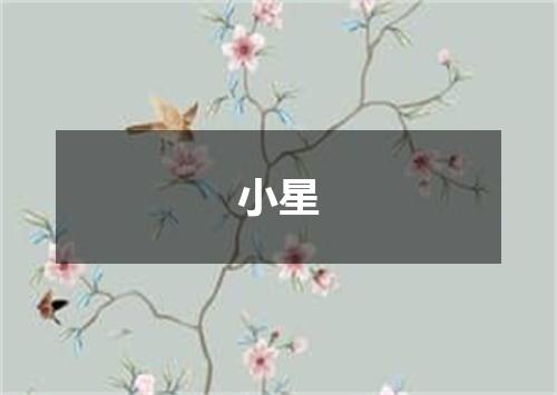 小星