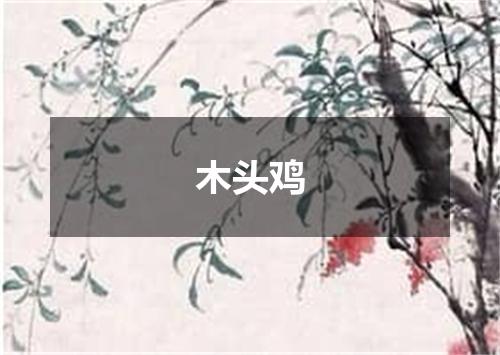木头鸡