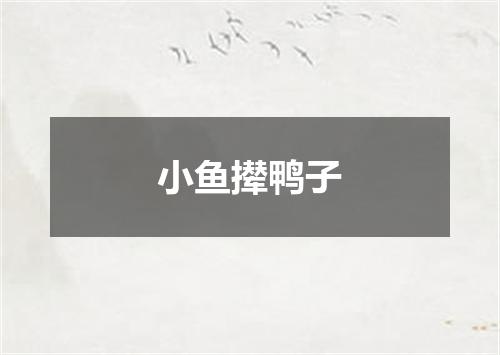 小鱼撵鸭子