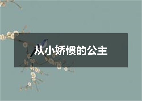 从小娇惯的公主
