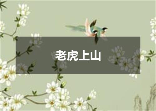 老虎上山