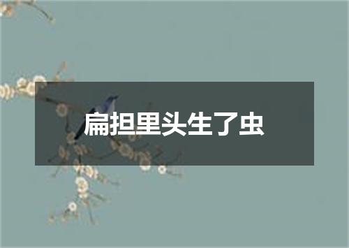 扁担里头生了虫